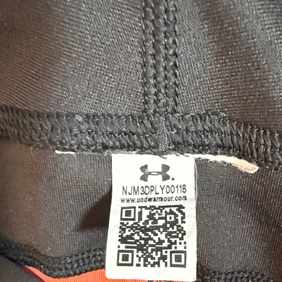 Women Under Armour Leggings - Orange, Purple, Teal Trio - Picture 6 of 6